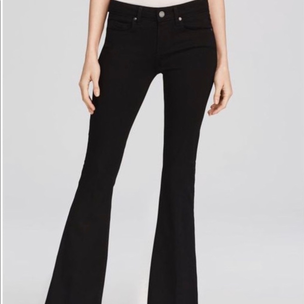 PAIGE black Lou Lou Jeans NWT sz 25